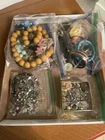 Costume Jewelry Lot 4+ lbs Vintage Wearable Brooches Pins Necklaces Signed