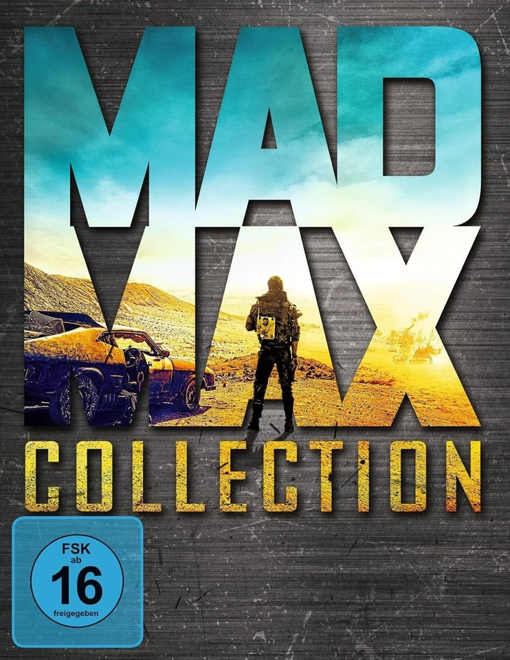Mad Max 1-3 & Fury Road (1978 - 2014)[Blu-ray/Neu/OVP] - Bild 1 von 3