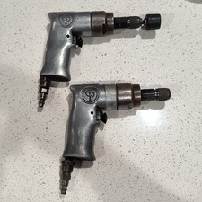Chicago Pneumatic Cp Pistol Grip Pneumatic Air Drills Lot Of 2 Chicago Pneumatic Cp Pistol Grip Pneumatic Air Drills Lot Of 2