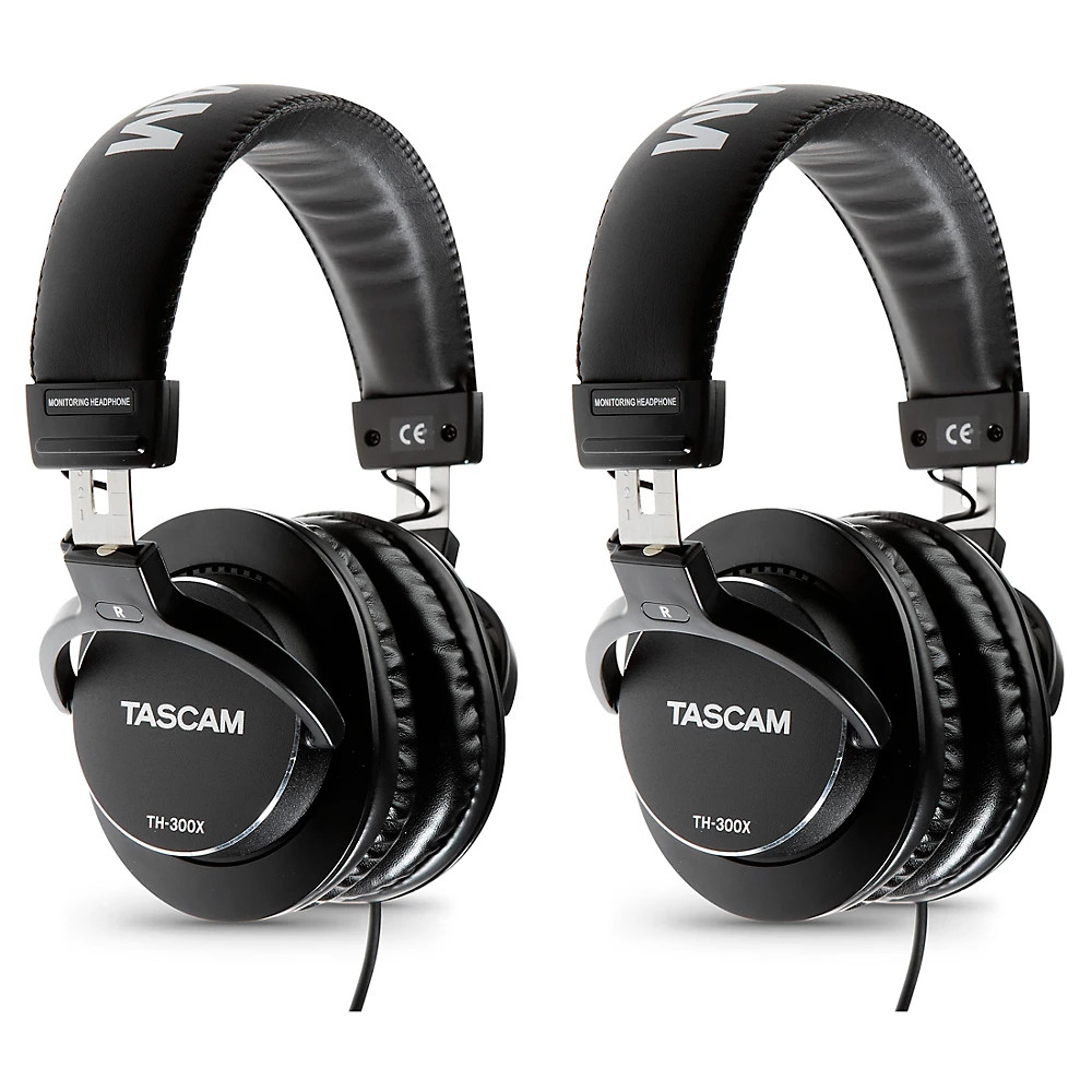 Комплект TASCAM из двух студийных наушников TH-300X 21590₽