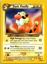 Dark Flaaffy - Neo Destiny #034/105 Pokemon tcg