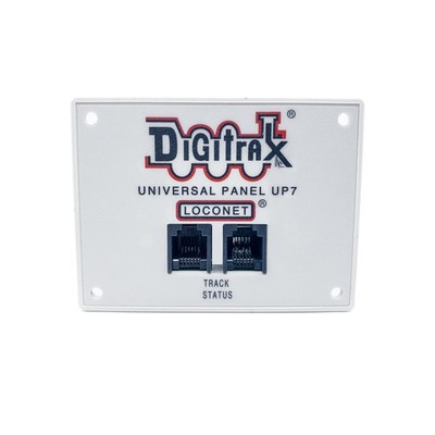 Digitrax UP7 LocoNet Universal Panel PCB With 4 Pin Plug