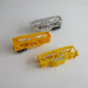 3 Tyco Motor City & Car Hauler LOT Trailer Haulers Slot Car (SS4 B)