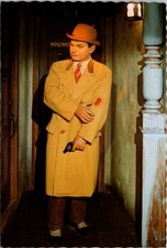 Orlando Florida Stars Hall of Fame Edward G. Robinson Continental Postcard A718