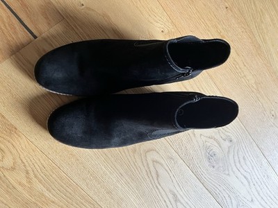 Garbor Stiefeletten, Schwarz, Leder , Gr. 42 top