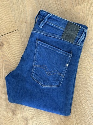 Replay  ANBASS M914  Slim Fit Stretch Denim Jeans Men's W32  L34 (R4925)