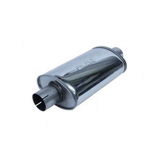 Silenziatore ovale universale per scarico auto Simons Super 63.5mm U316300R