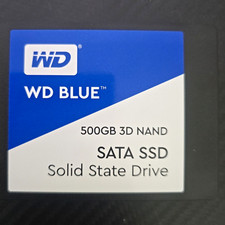 Western Digital WD Blue 3D NAND SSD 500GB 2.5in SATA Internal WDS500G2B0A
