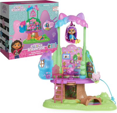 Gabby'S Dollhouse, Transforming Garden Treehouse Playset with