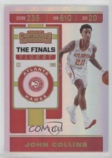 2019-20 Panini Contenders The Finals Ticket 37/65 John Collins #46 09j5