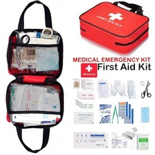 391PCS General Medi First Aid Kit Emergency Medical Bag for Camping Workplace
