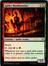 Spider Manifestation Marvel's Spider-Man 148 Common Magic: The Gathering NM