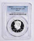 PR70 DCAM 2010-S Silver Kennedy Half Dollar PCGS Blue Lbl *7842