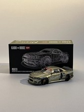 Kaido House x Mini GT Nissan Skyline GT-R (R34) Kaido Works KHMG103 UNSEALED
