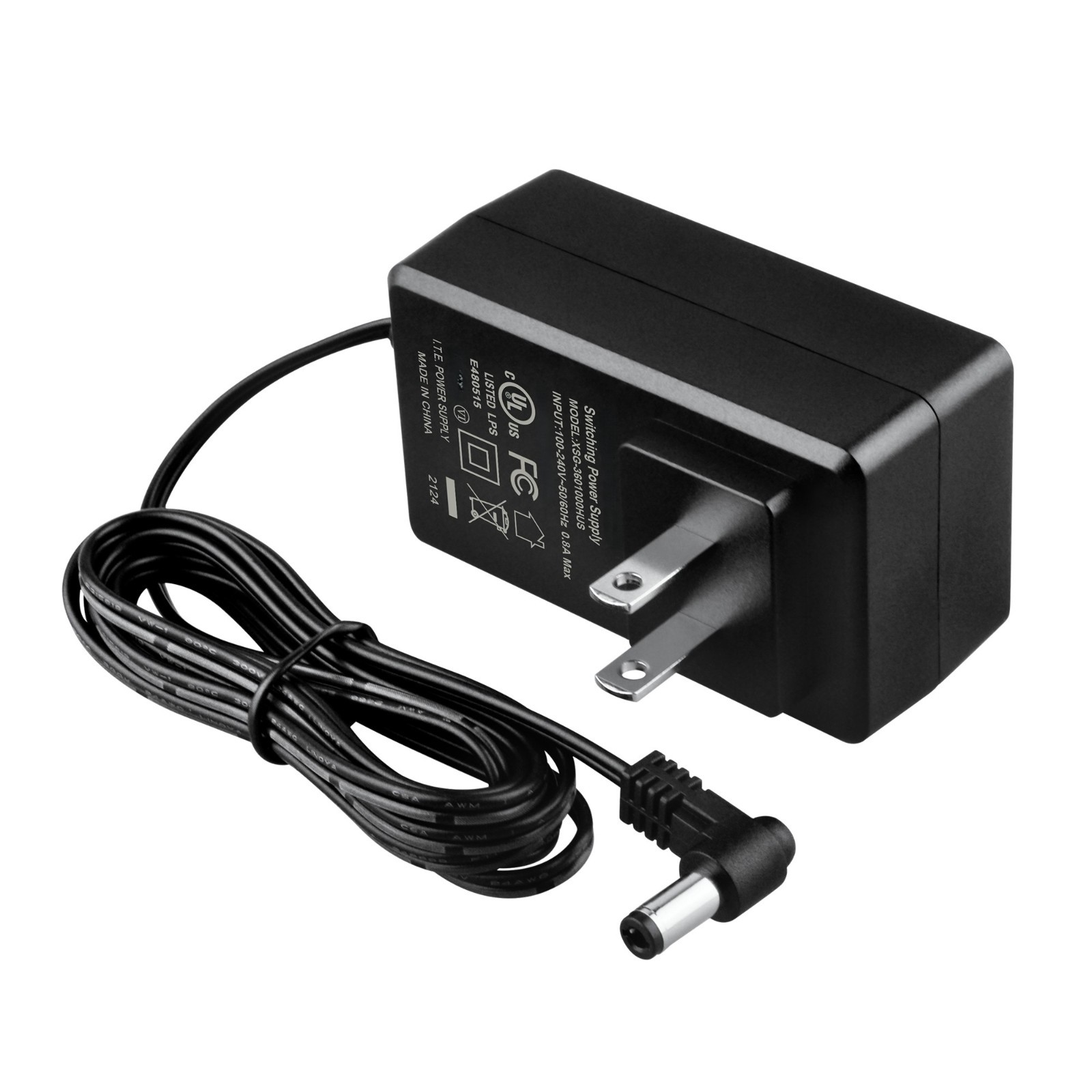 Adapter for Fieety Model V7-US V7US Stick Vacuum Cleaner 500mA 36VDC