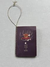 Rare Vintage Seagrams Crown Royal Bottle Neck Tag From 1/2 Gallon