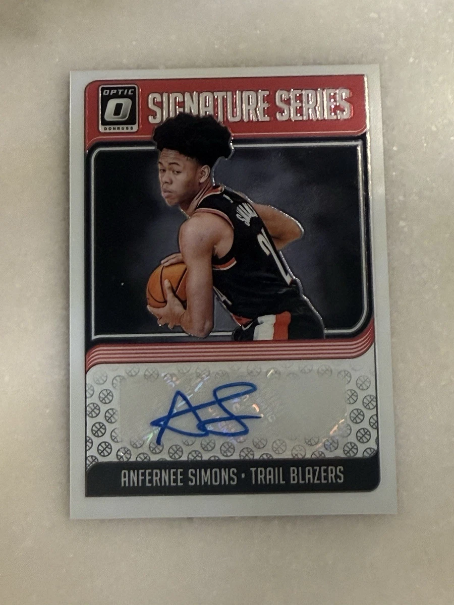 Anfernee Simons Trading Cards for sale | eBay