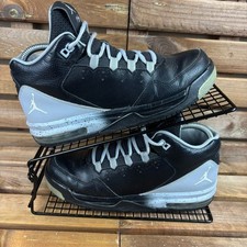 Jordan Trainers Kids Size 6 Flight Origin 2 GS Black Wolf Grey Nike Shoes Youth