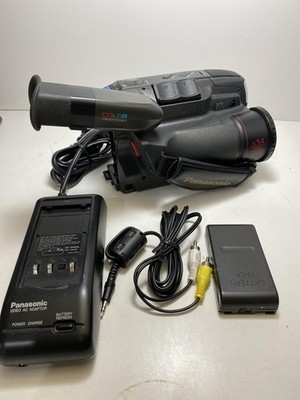 Panasonic Palmcorder IQ X14 X20 Digital Zoom Eis NTSC Vhs-c Pv