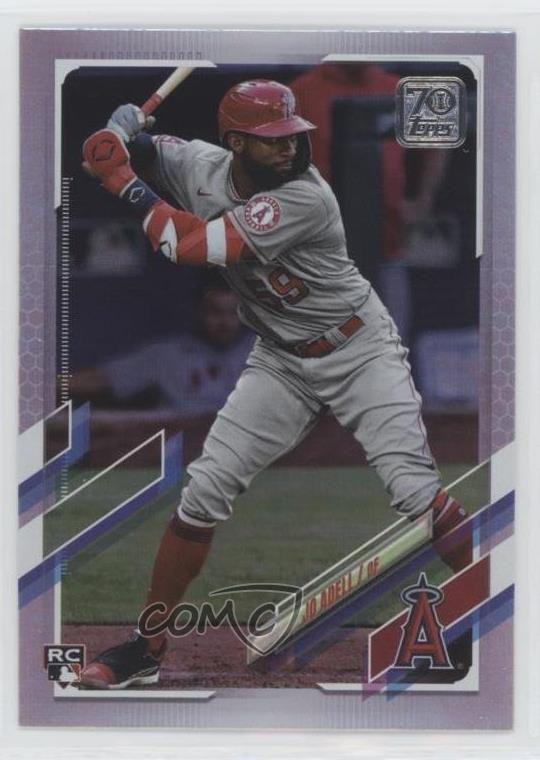 2021 Topps Rainbow Foil Jo Adell #43 uk2