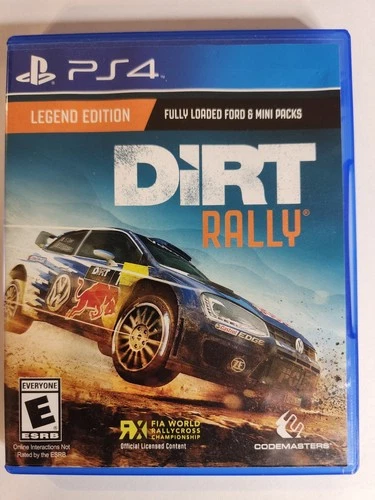 Dirt Rally Legend Edition Playstation 4 PS4 CIB NTSC/US
