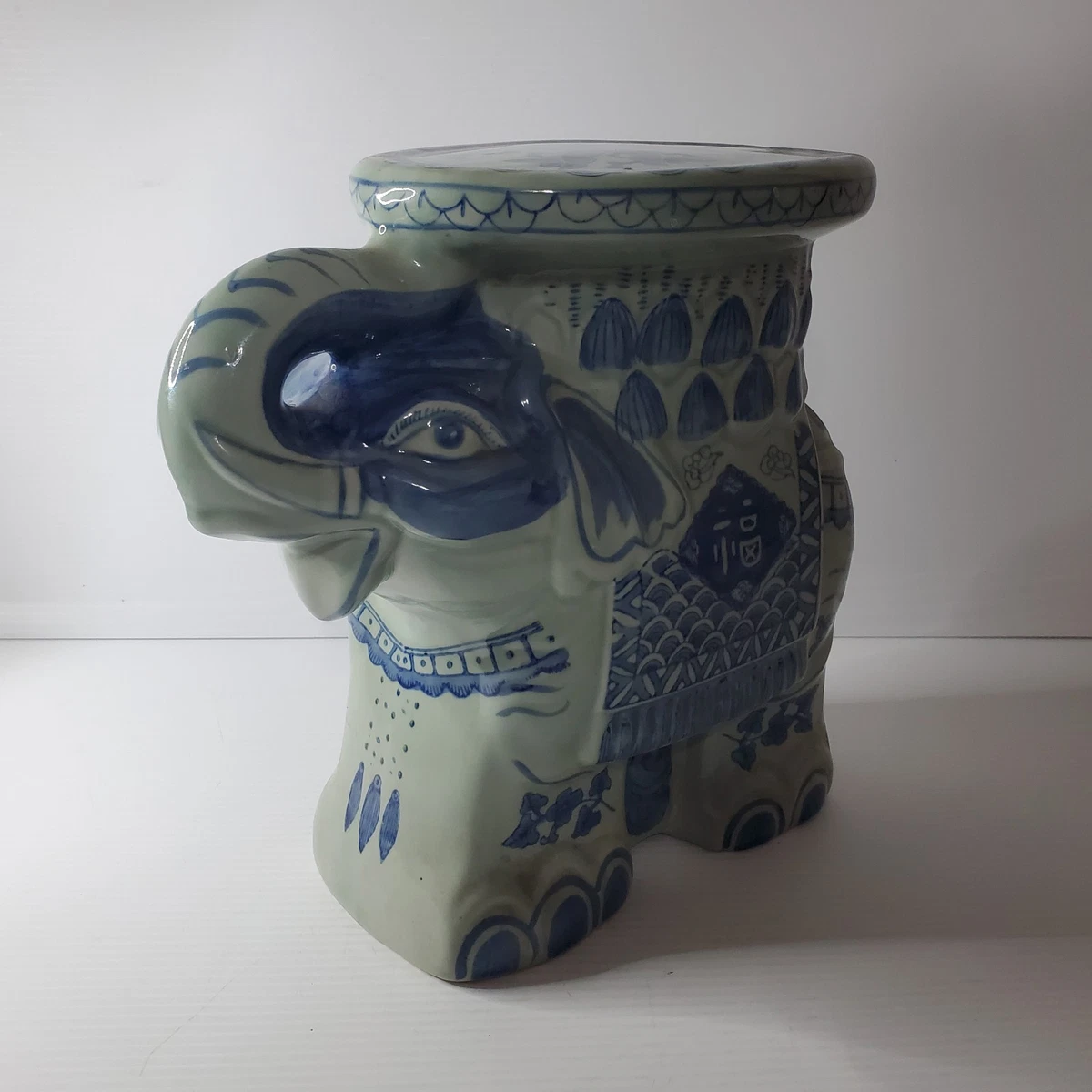 陶瓷中国古董大象雕像、雕像| eBay