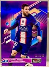 JERSEY #! 2022-23 Topps Finest Purple Lionel Messi 10/299! PARIS ST GERMAIN 1/1!