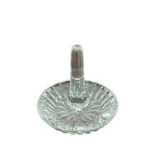Waterford Crystal 3-1/8 Round Ring Trinket Jewelry Vanity Dish Holder