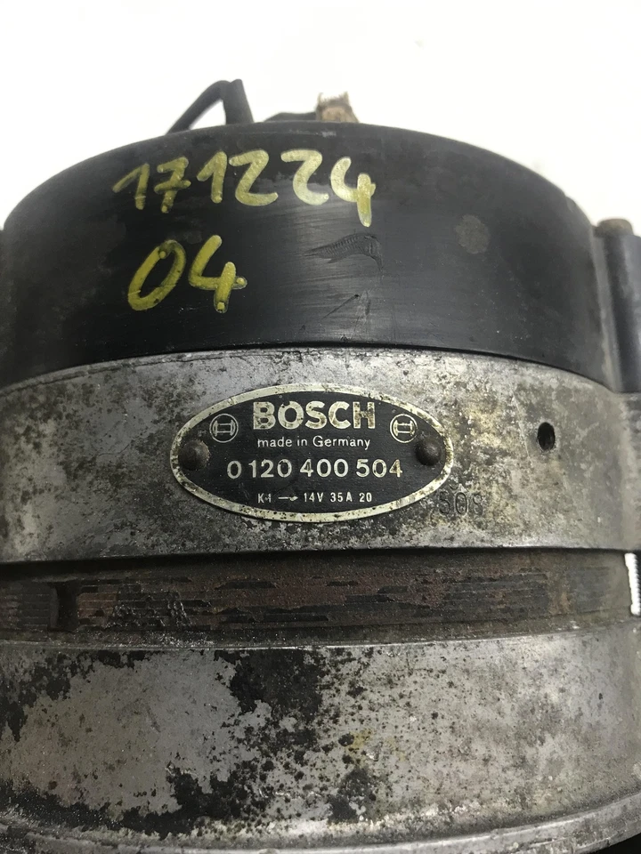 Generator Lichtmaschine Bosch 0120400504 für Mercedes W111 W113 W110 - Image 3 of 4