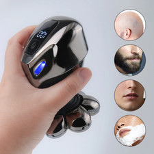 7D Cordless Shaver Hair Trimmer Men’s 5-In-1 Electric Head Shaver Razor Men Wet 20
