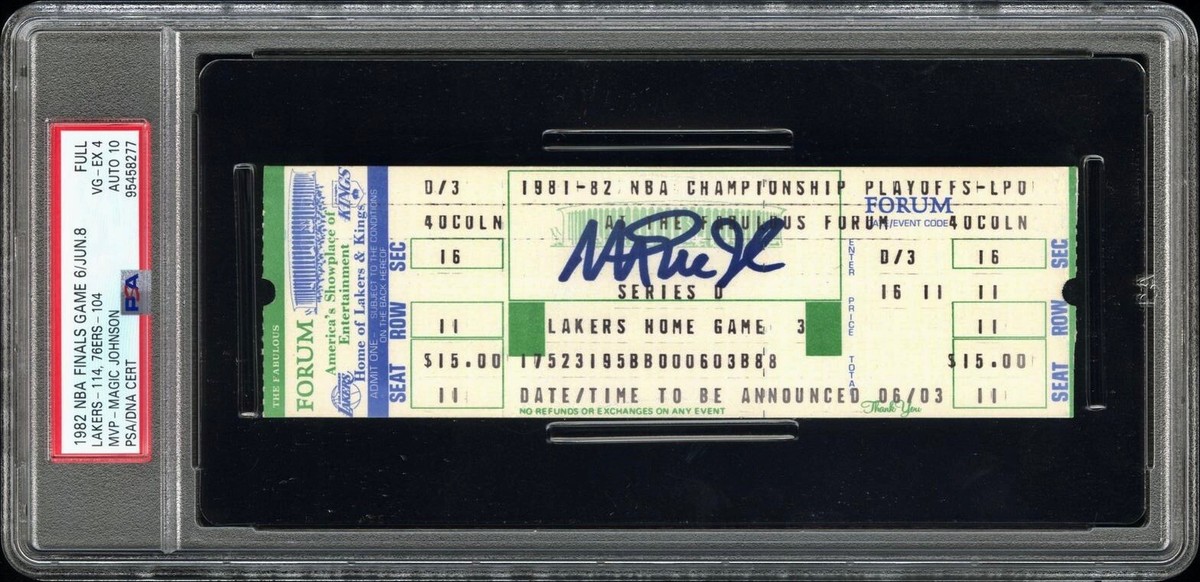 直筆サインカード Flux マジック・ジョンソン  PSA 9/10 直筆サインカード Flux マジック・ジョンソン PSA 9/10 2025年