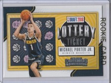 MICHAEL PORTER JR. ROOKIE CARD Lottery Ticket 2018/19 BASKETBALL RC Nuggets!