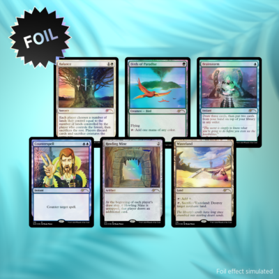 1 x Secret Lair mtg artist series: mark poole - (FOIL) Global