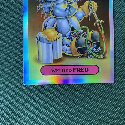 Garbage Pail Kids Welded Fred 216a GPK Topps 2022 Chrome Series 5