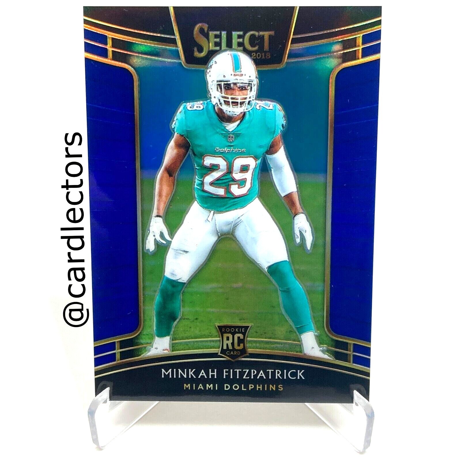 2018 Panini Select MINKAH FITZPATRICK #51 Concourse RC Blue PRIZM Parallel /175