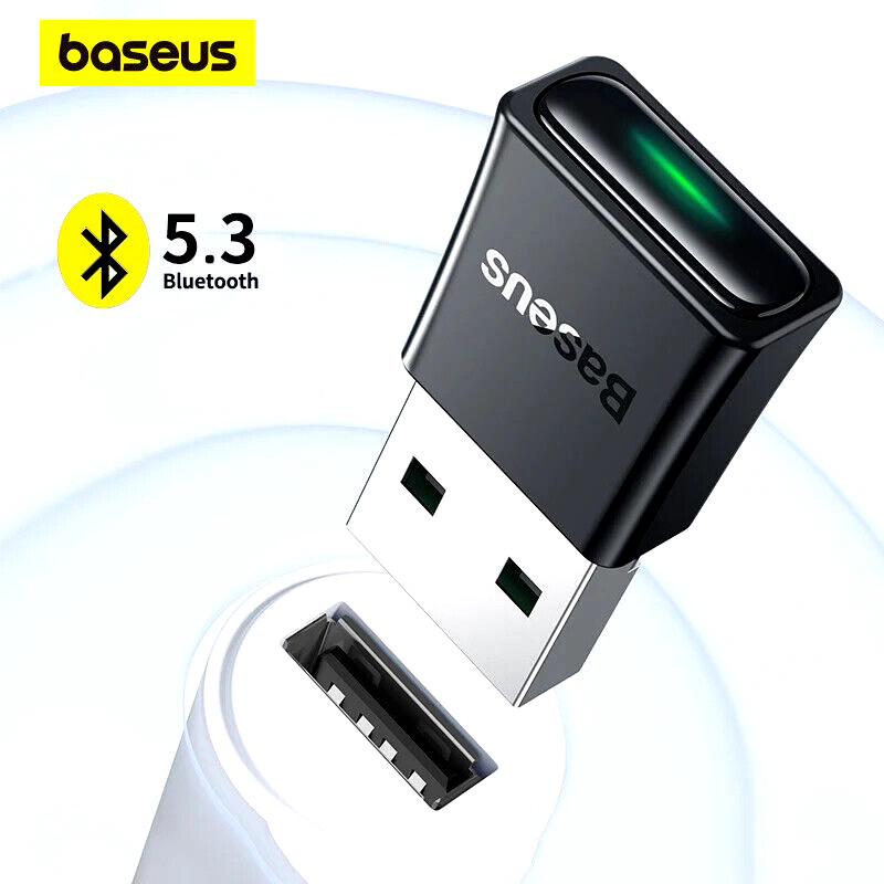 Baseus Bluetooth 5.3 USB Adapter for PC Laptop Wireless Mouse Connectivity