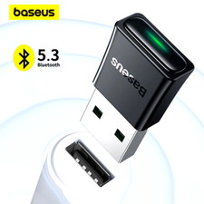 Baseus USB Wireless Bluetooth 5.3 Receiver Adapter Dongle For PC Laptop Mouse