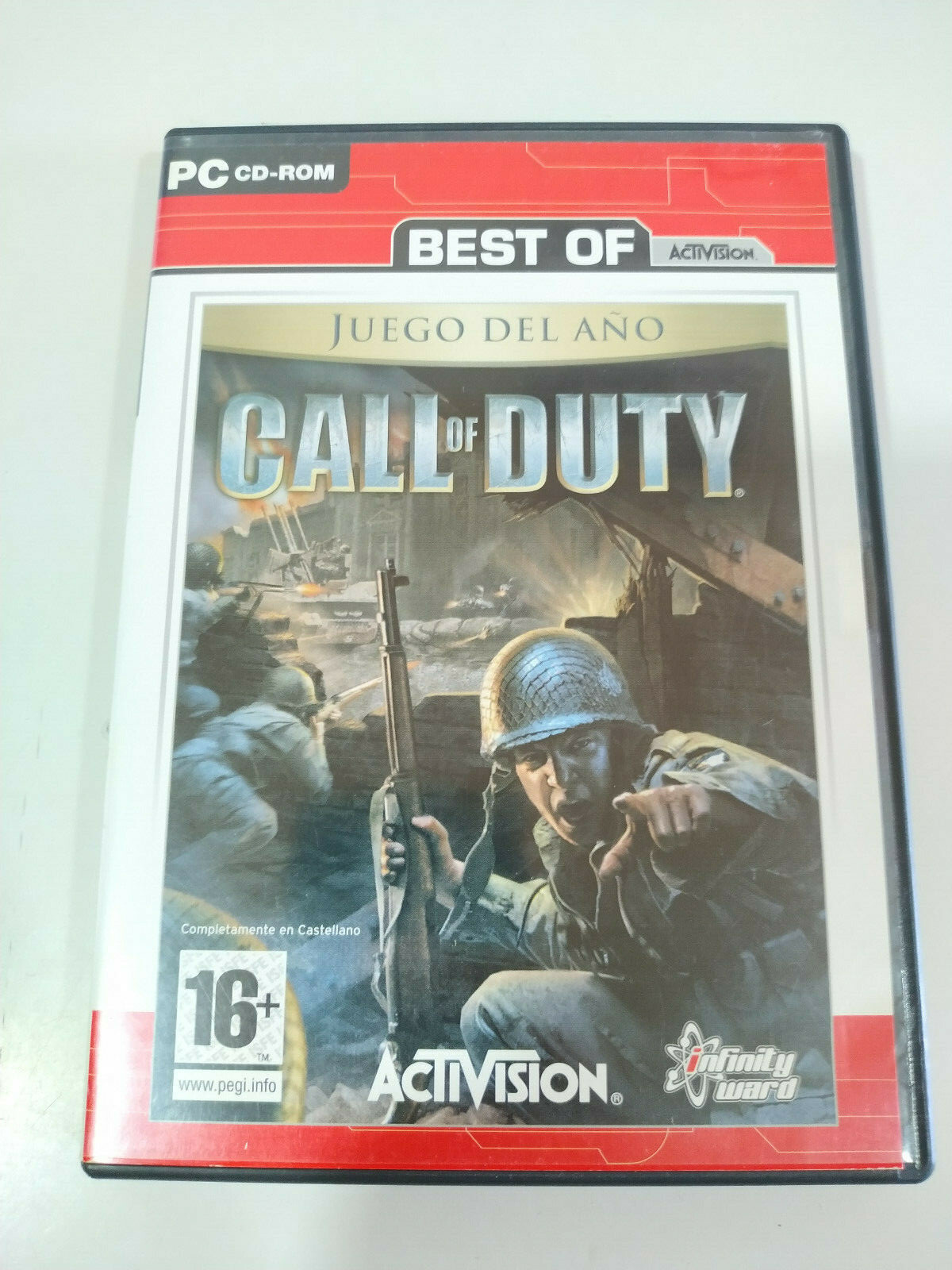 CALL OF DUTY Juego Del Año Activision - Juego Para PC 2 X CD-Rom España - 3T ESP