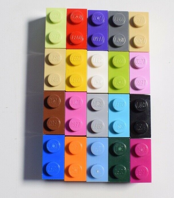 Lego 3004 Brick 1x2 Select Colour Pack of 60 | eBay