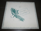 1951 Calendar Brazil Indiana Lawson & Son Funeral Home Seasons Greetings Holiday — photo 2