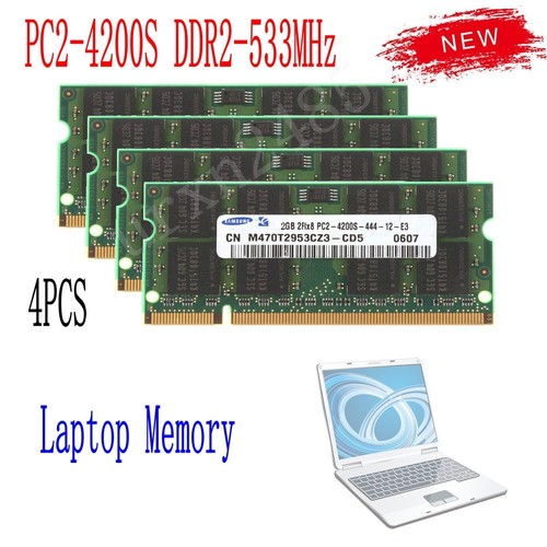 16GB 8GB 4GB 2GB PC2-6400S PC2-5300S PC2-4200S Laptop RAM Memory Samsung LOT - Picture 19 of 27
