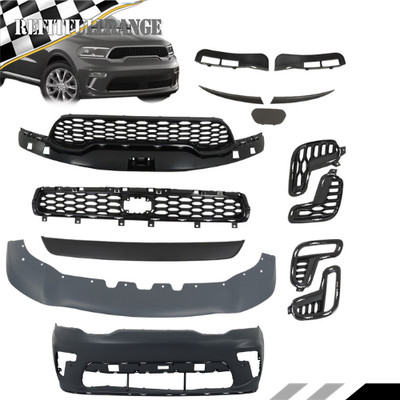 Bumper Assembly Complete Front W/Radar Holes For Dodge Durango 2021-2022 Primed