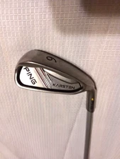 Ping Karsten 2015 Yellow Dot Single 6 Iron Factory KS 401 Graphite Regular