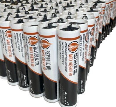 4 Boxes / 40 Tubes Premium 3% Moly #2 EP2 Heavy Duty Grease  RO3M240T
