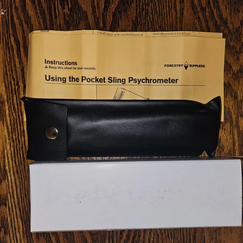 Forestry Suppliers Non-Mercury Pocket Sling Psychrometer