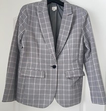 plaid blazer women