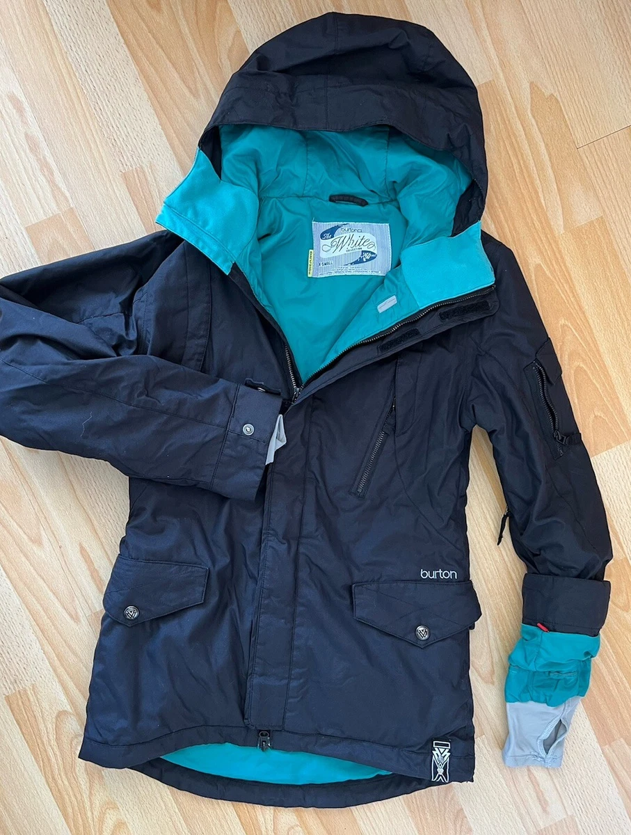 Veste De Snowboard Burton DryRide Femme – XS, Noire, Capuche, Bonne état