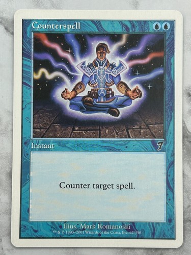 Counterspell Seventh Edition - MTG Magic the Gathering - NM
