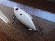 Custom Painted Bill Lewis Rat- L -Trap 3"  1/2oz. RI Bone