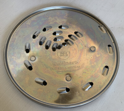 Cuisinart DLC-837 Medium Grating Blade Disc DLC-8 DLC-10 Processor DLC-837TX